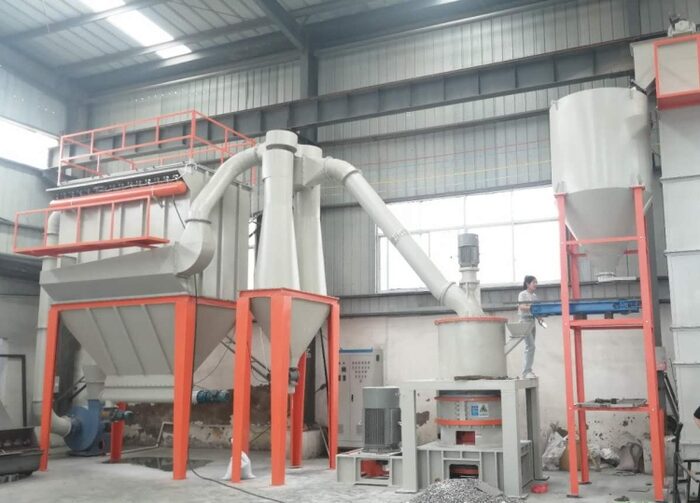 Ultrafine grinding production line workshop
