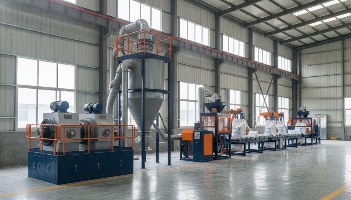 Calcite filler production