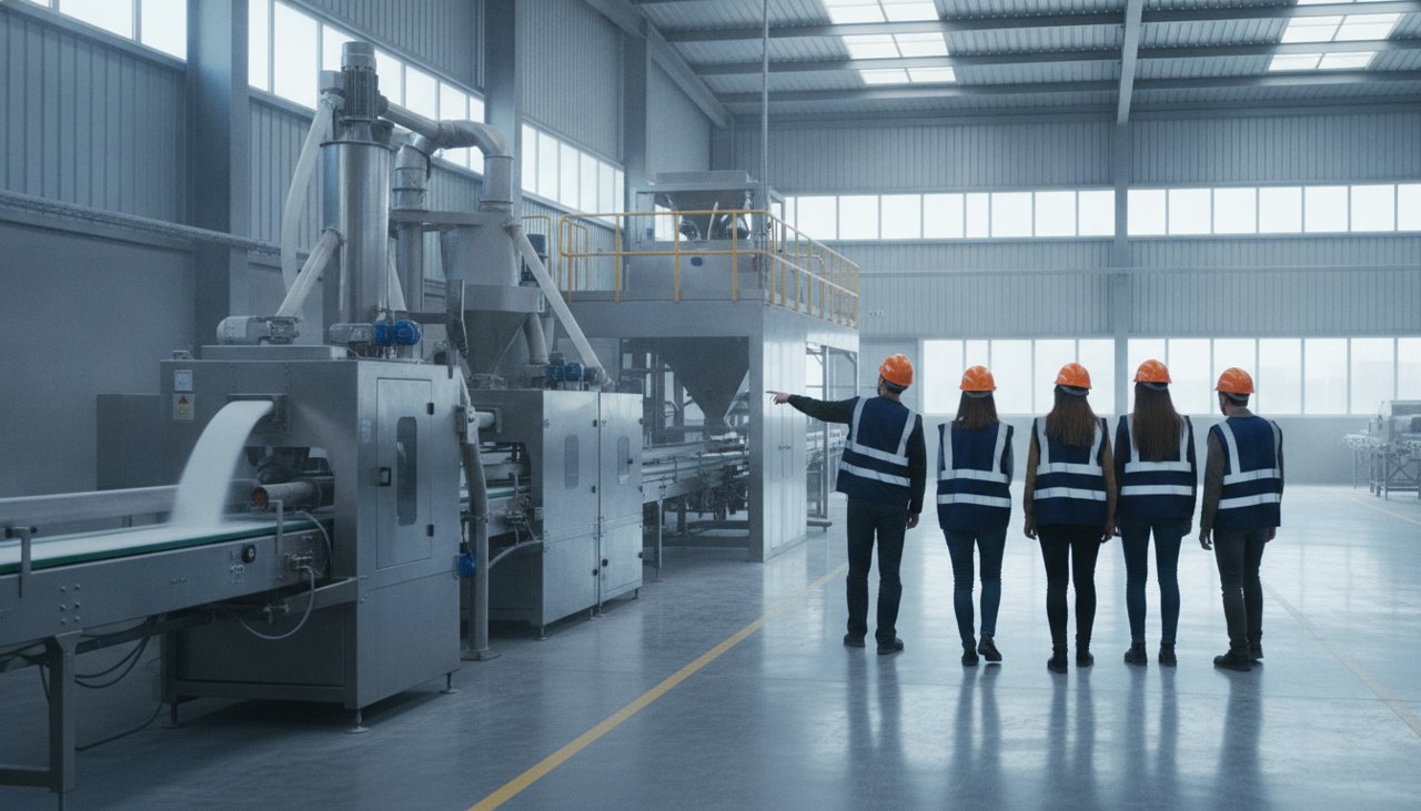Customer open-day factory tour